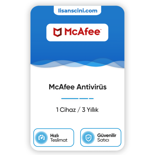 McAfee Antivirüs,